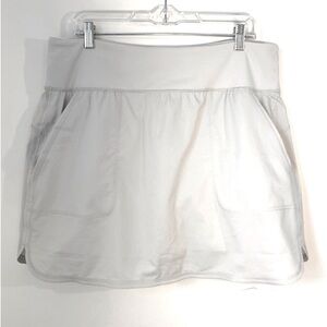 Zuda Z-Eco Cityscape Tennis Skort Gravity Gray Pockets